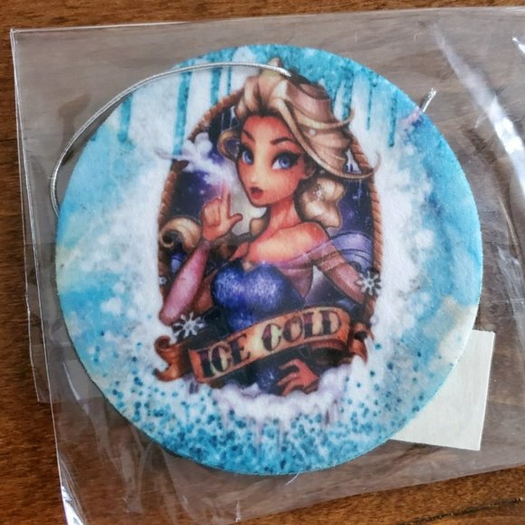 Elsa ICE COLD Car Air Freshener - Picture 1 of 4